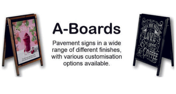 A-boards & Pavement Signs