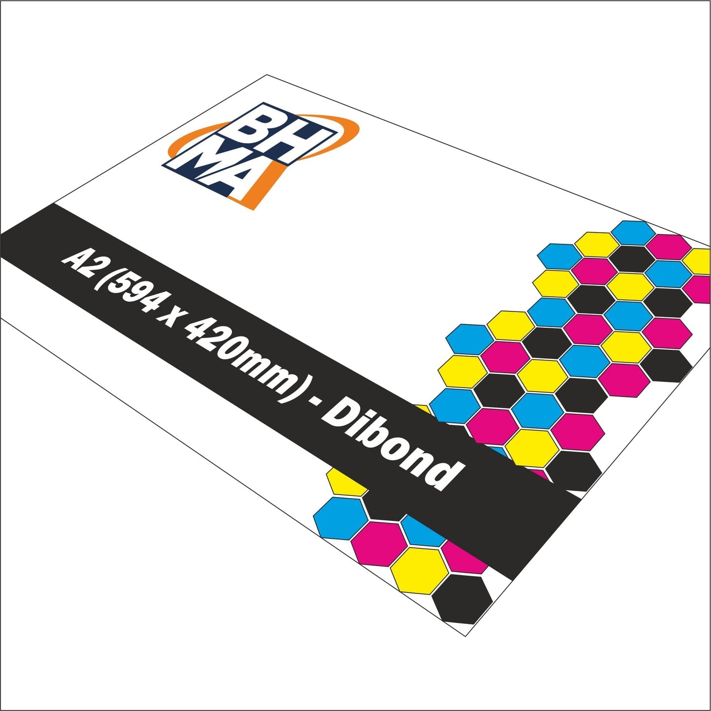 A2 Aluminium Composite printed Sign