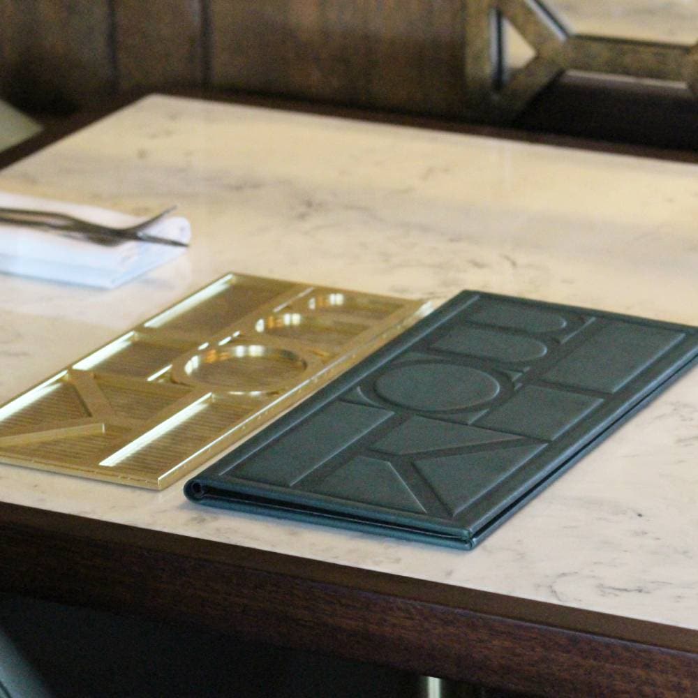 Couvertures de menu Laxey Couleurs standard
