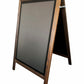 A1 Wooden A-board with Poster Holder