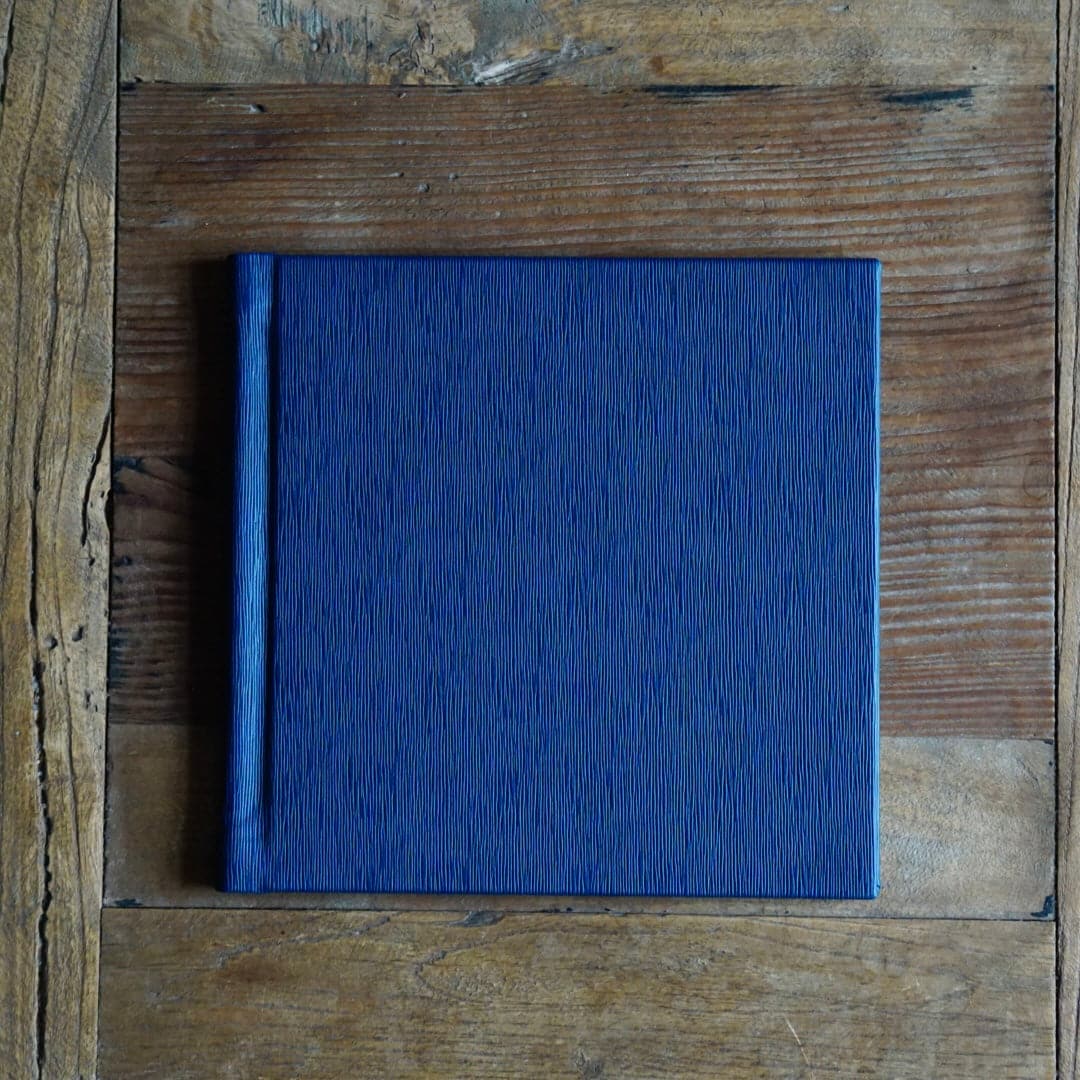 Dark Blue Eclisse 23cm x 23cm Menu Cover - off the shelf