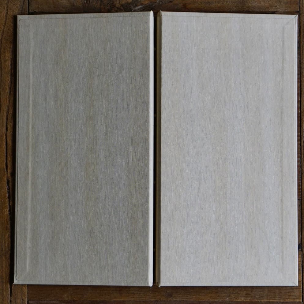 Natural Wood Effect 2/3 A4 Menu Cover - off the shelf