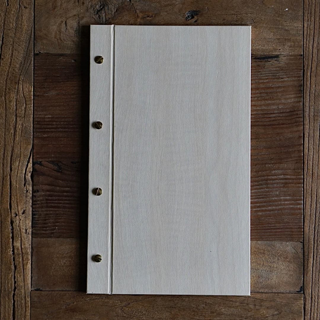 Natural Wood Effect 2/3 A4 Menu Cover - off the shelf