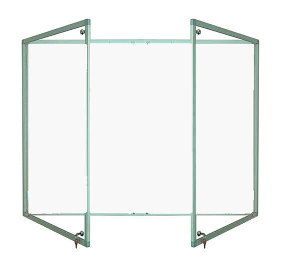 Magnetic Tamperproof Lockable Whiteboard with Aluminium Frame