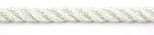 Premium White Twisted Barrier Ropes