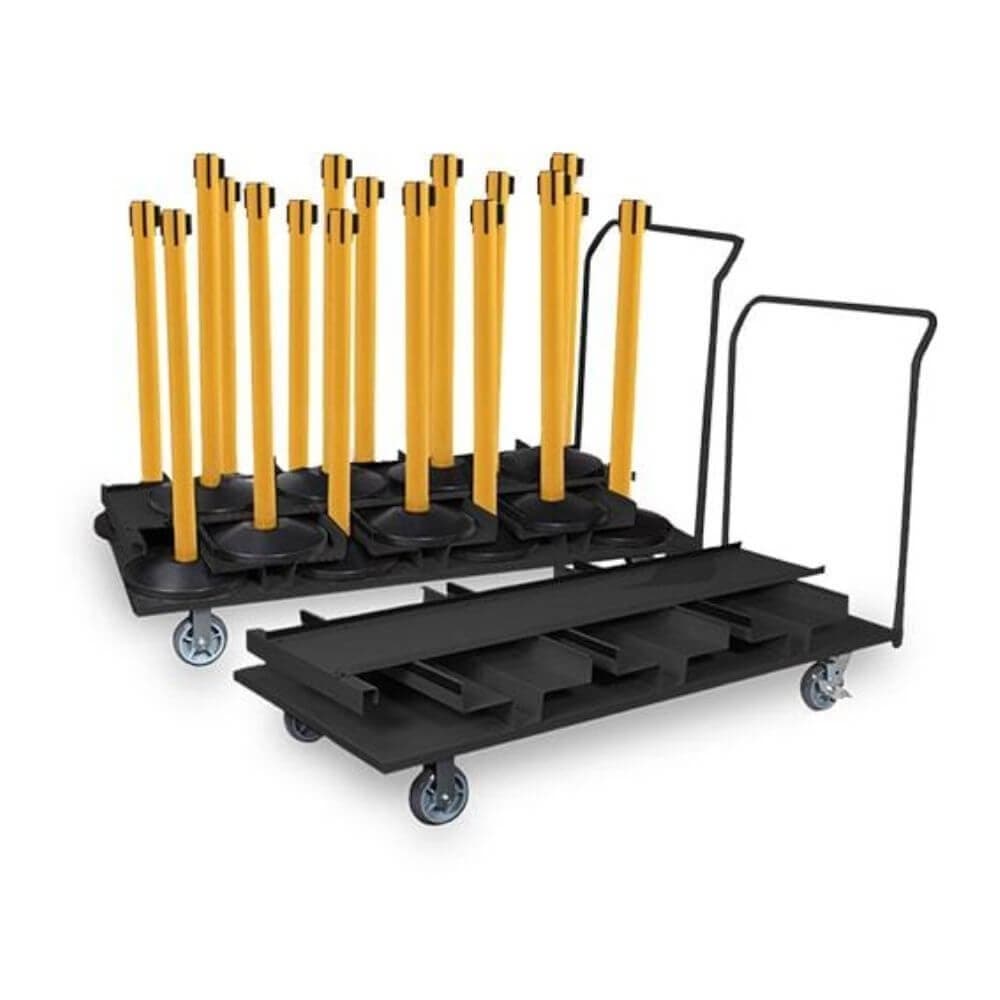 18 Post Vertical Storage Cart - bhma