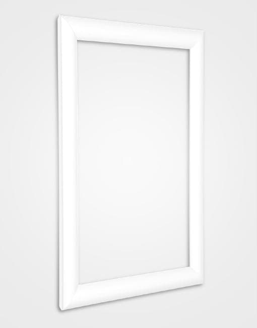 25mm Snap Frames White Product Catalogue BHMA
