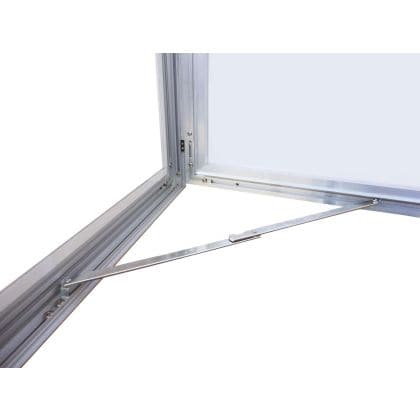 4x A4 LED Illuminated Elite Lockable Menu Case - bhma