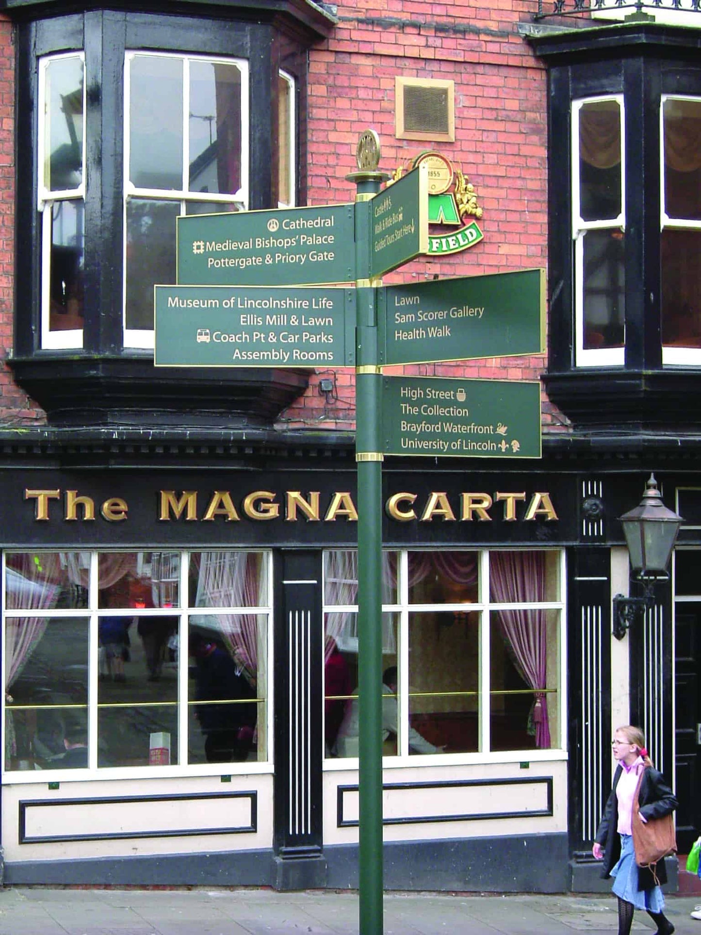 Classic Fingerpost Sign