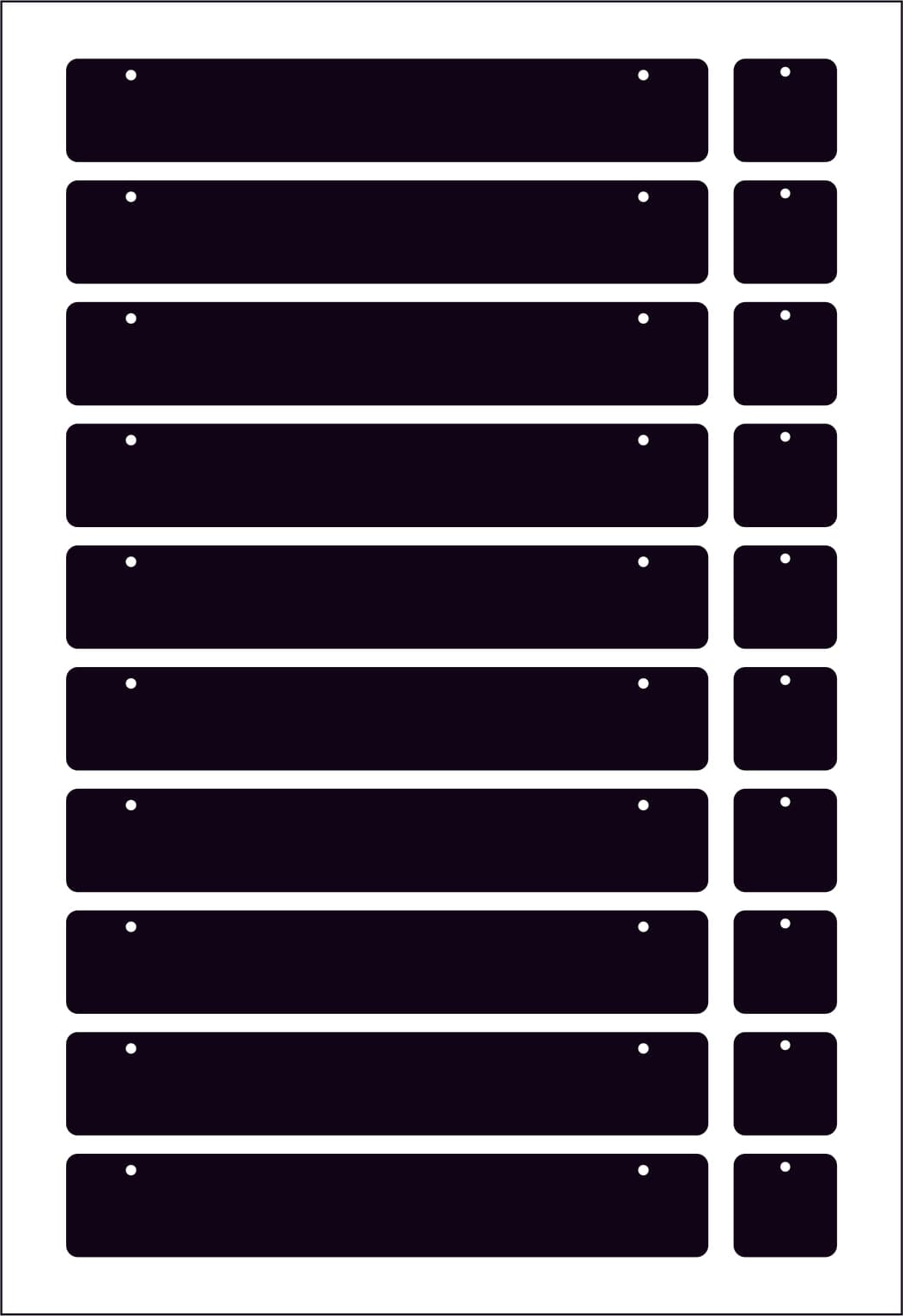 Hanging Chalkboard Kit