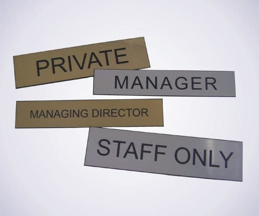 Acrylic Door Sign - bhma