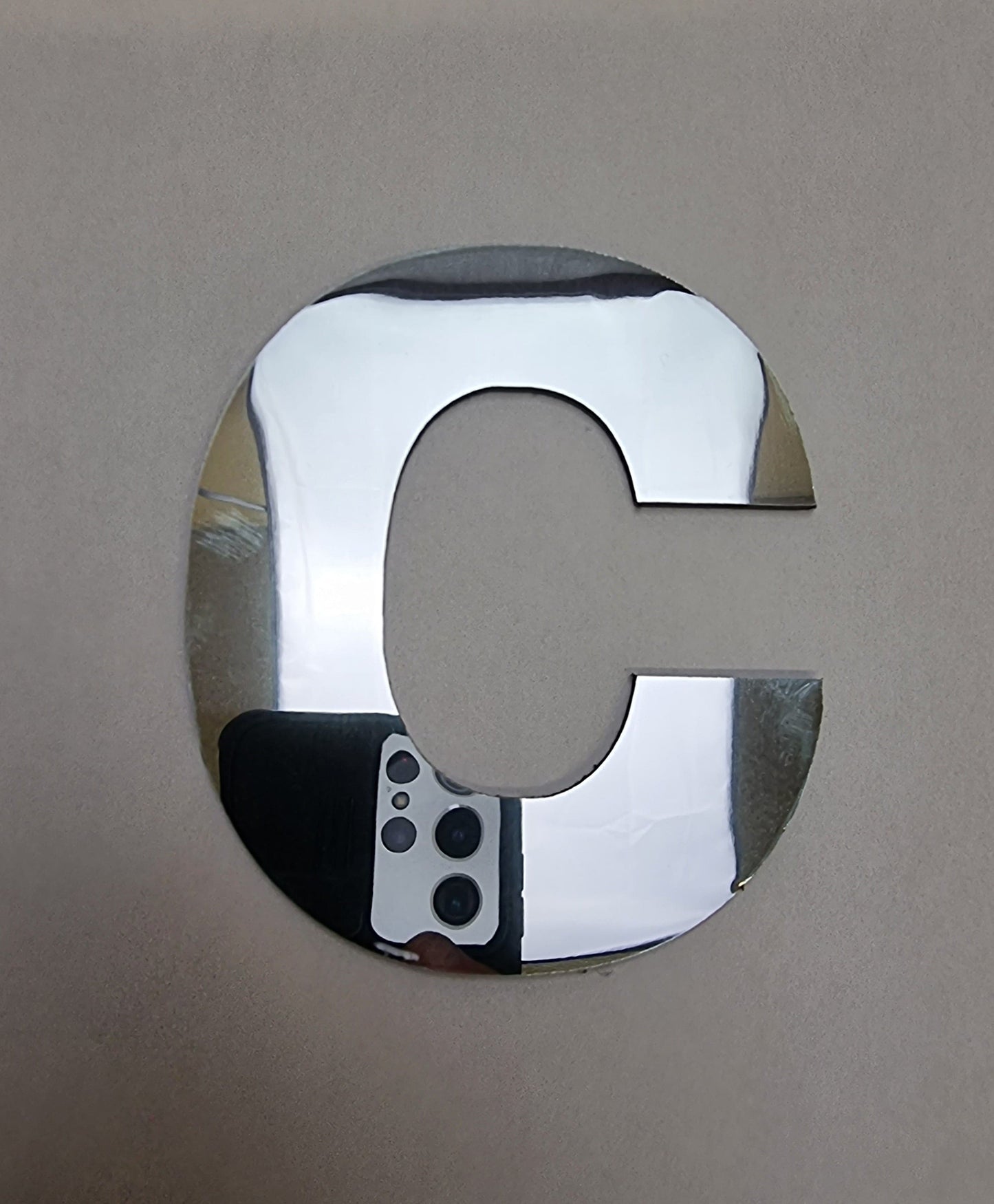 Aluminium Letters Mirror Finish - bhma