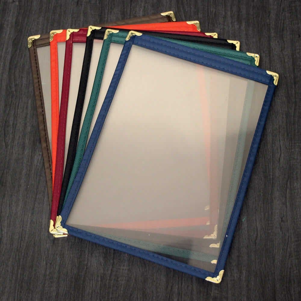 American Menu Cover Book Style - bhma