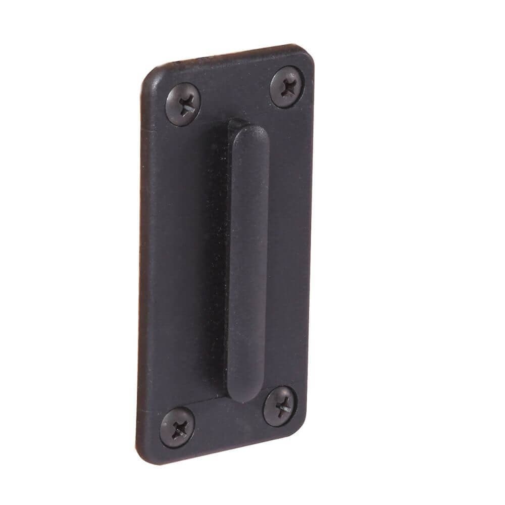 Black WallPro Wall Mounted Retracting Barrier - bhma