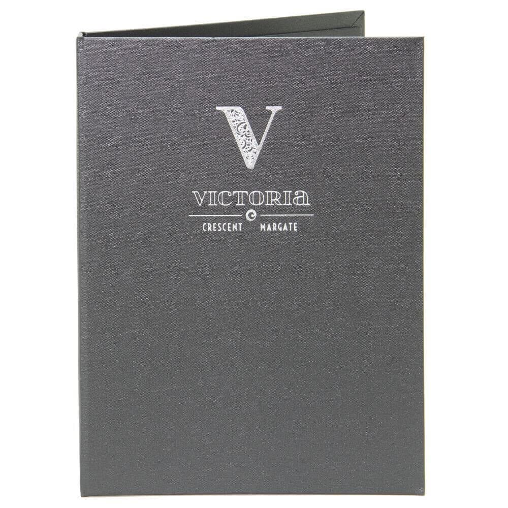 Buckram Guest Room Information Folder - bhma
