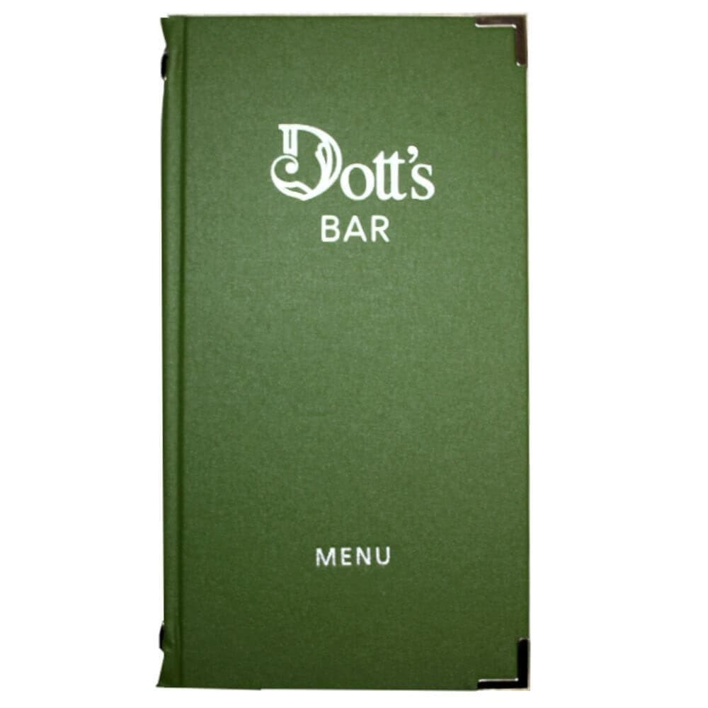 Buckram Menu Cover - bhma