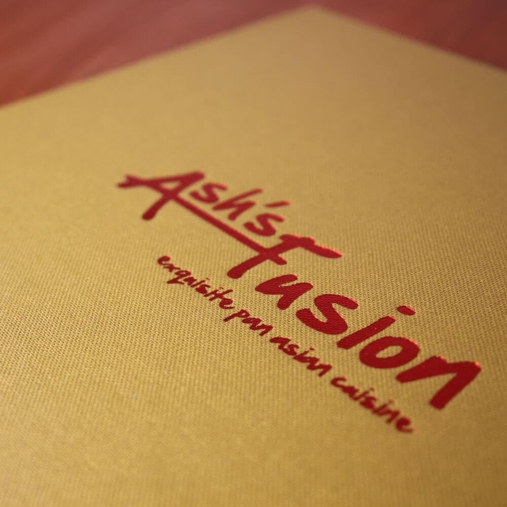 Buckram Menu Cover - bhma