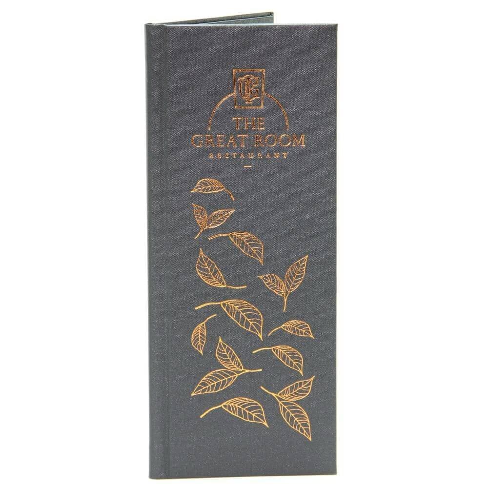 Buckram Menu Cover - bhma