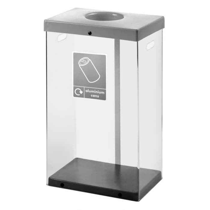 Clear Body Recycling Bin - bhma