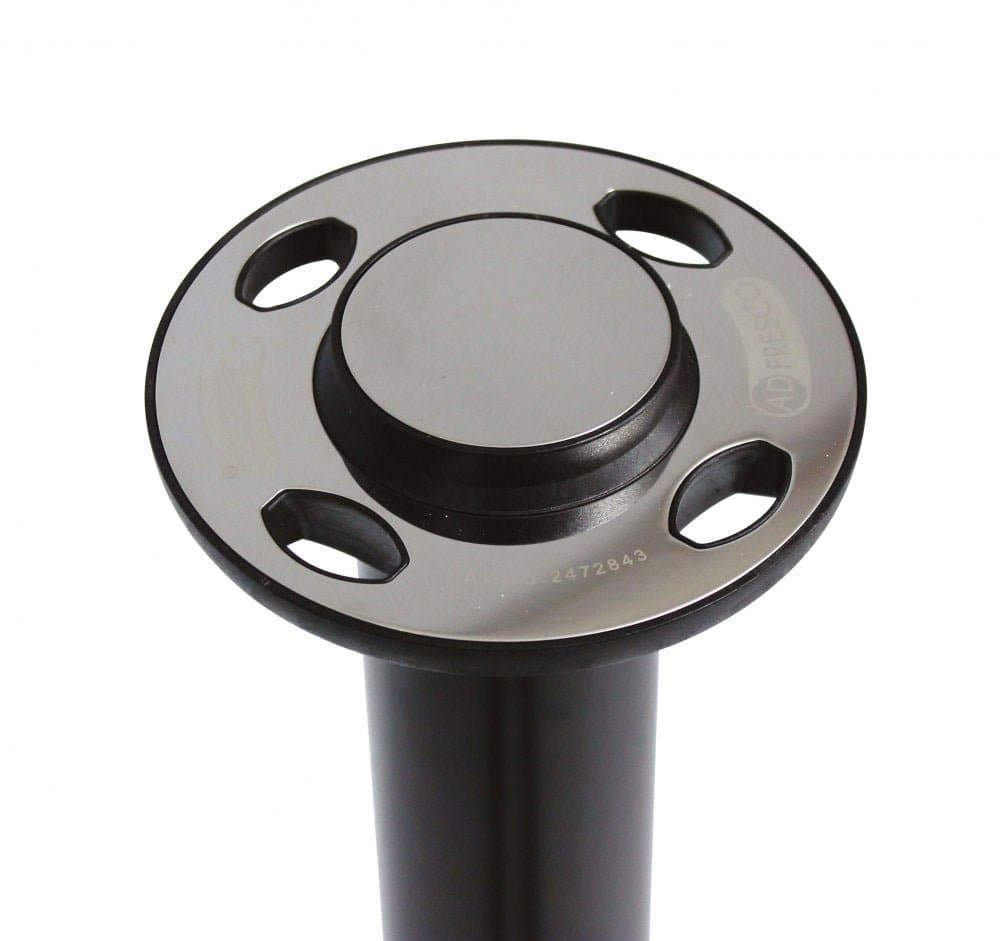 DDA Compliant Black Cafe Barrier 1500mm Wide - bhma