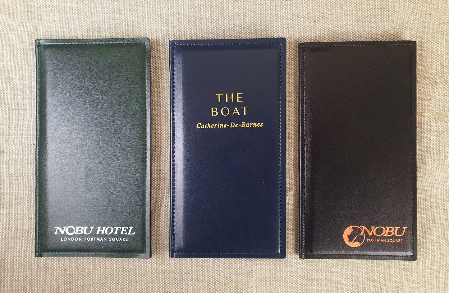 Douglas Slimline Bill Folder Simulated Leather - bhma