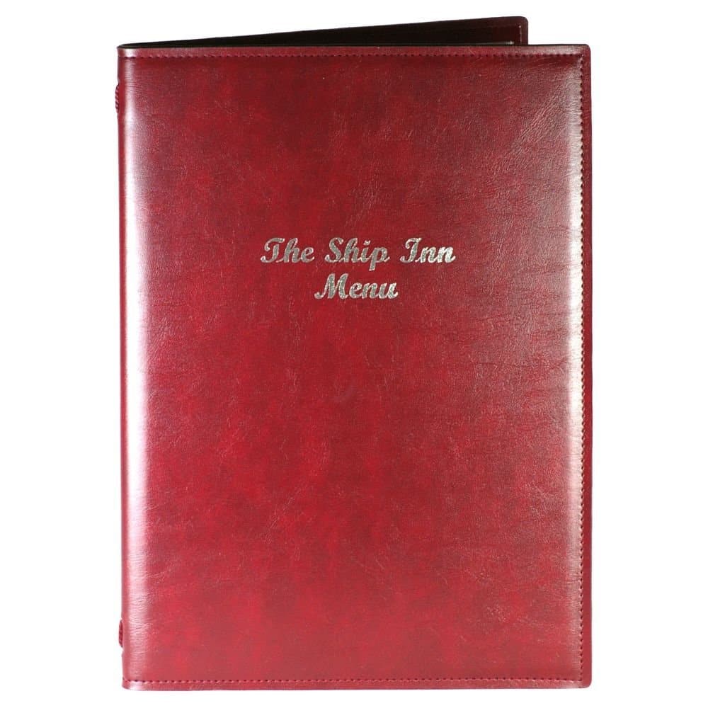 Douglas Synthetic Leather Guest Room Folder - bhma
