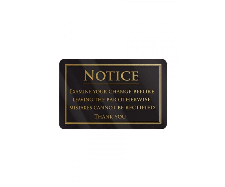 Examine Your Change Notice - bhma