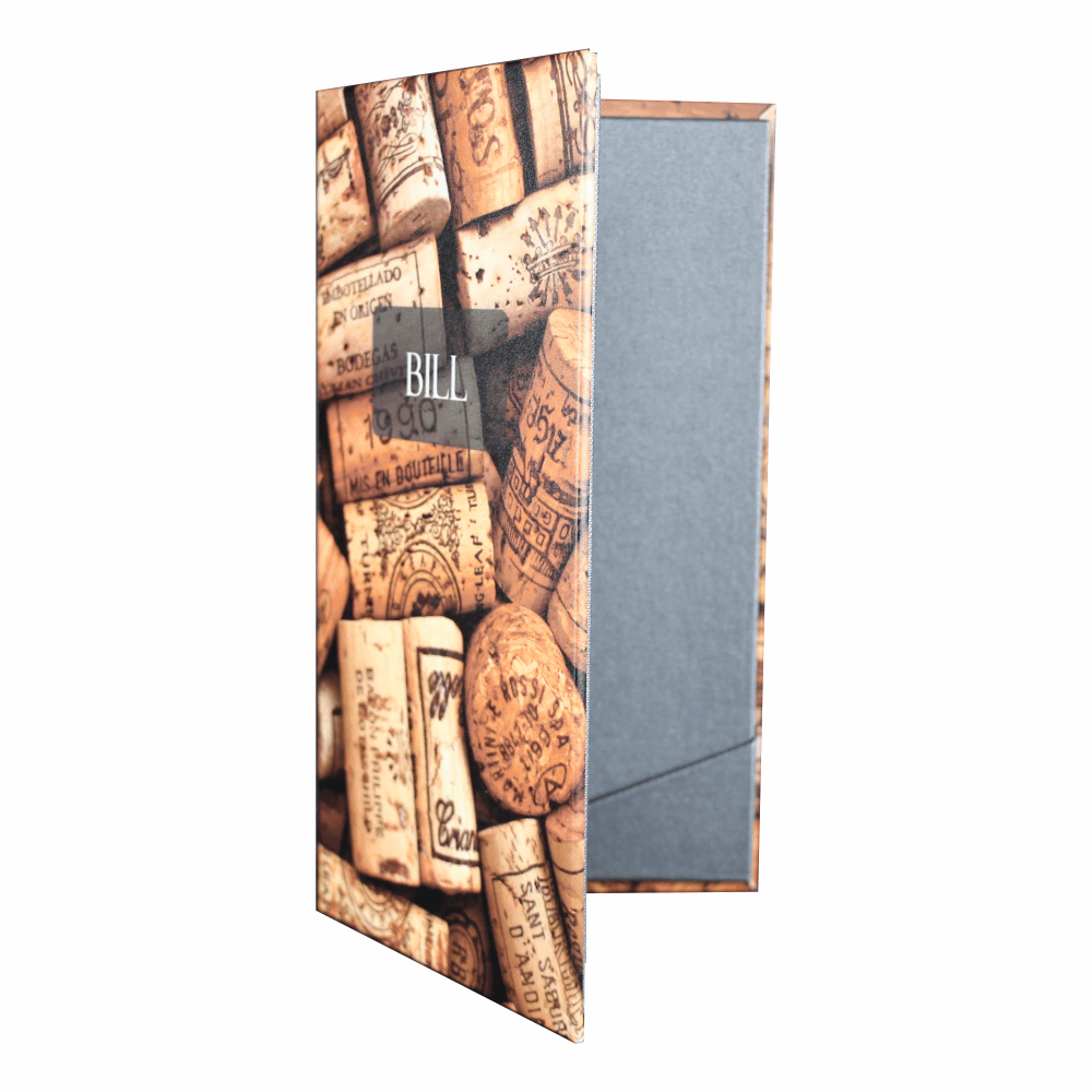 Full Colour Printed Bill Presenter - bhma