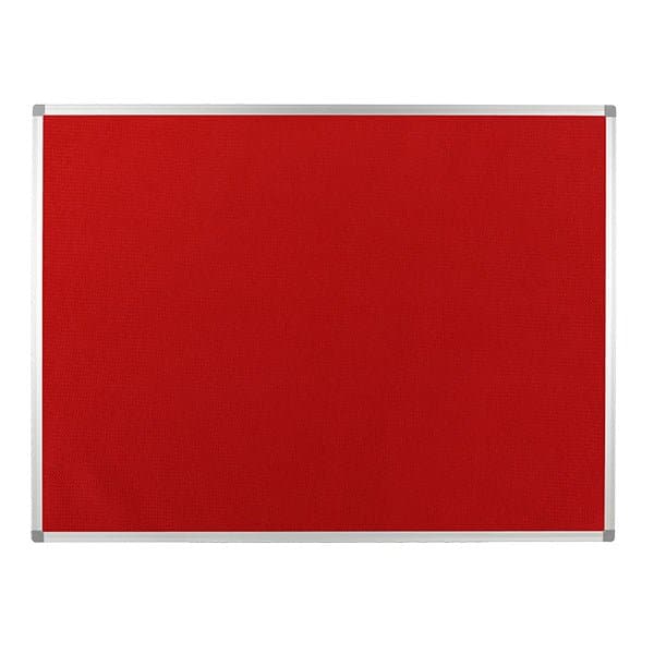Hessian Pin Notice Board Aluminium Frame - bhma
