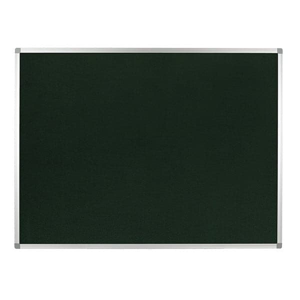 Hessian Pin Notice Board Aluminium Frame - bhma