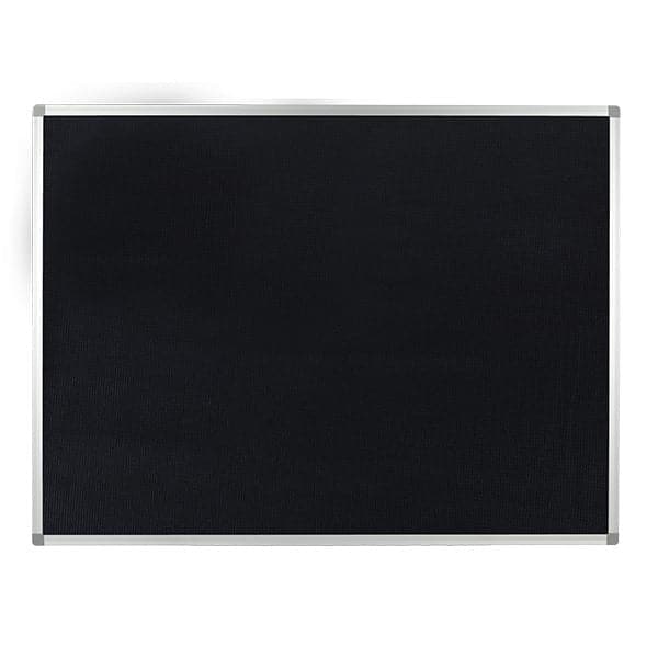 Hessian Pin Notice Board Aluminium Frame - bhma
