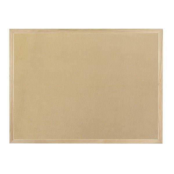 Hessian Pin Notice Board Wooden frame - bhma