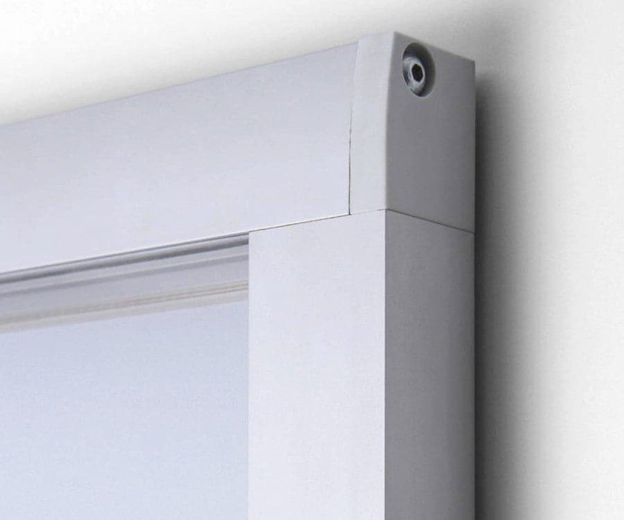 Lockable Dry Wipe Heavy Duty Noticeboard IP56 Rated - bhma
