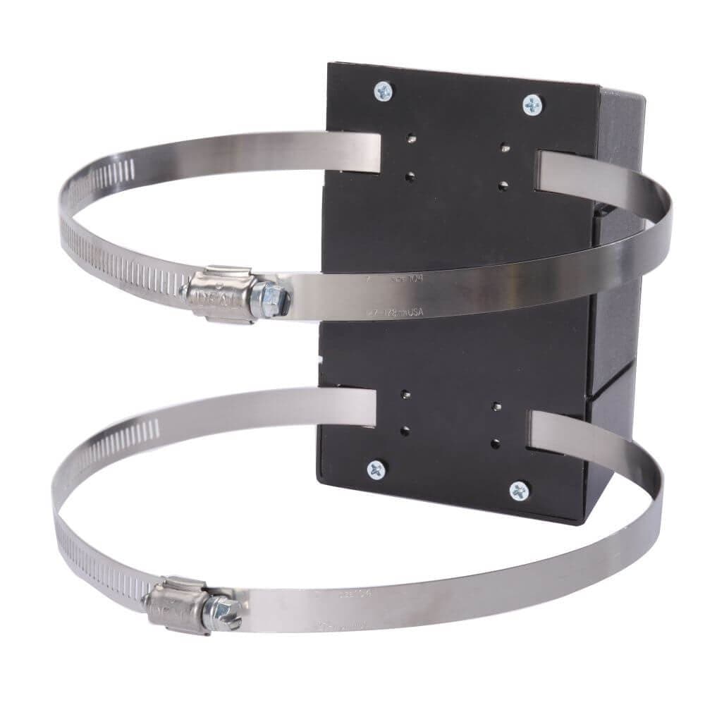 Orange WallPro Wall Mounted Retracting Barrier - bhma
