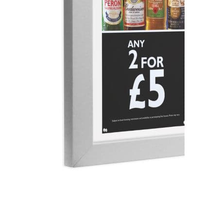 Outdoor Key Lock Coloured Notice Board (6x A4) - bhma