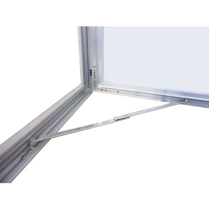 Outdoor Key Lock Coloured Notice Board (6x A4) - bhma