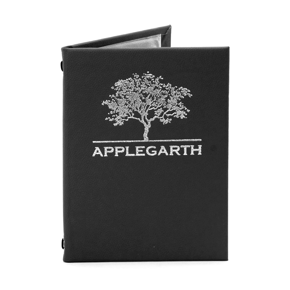 Premium Leather Menu Covers - bhma