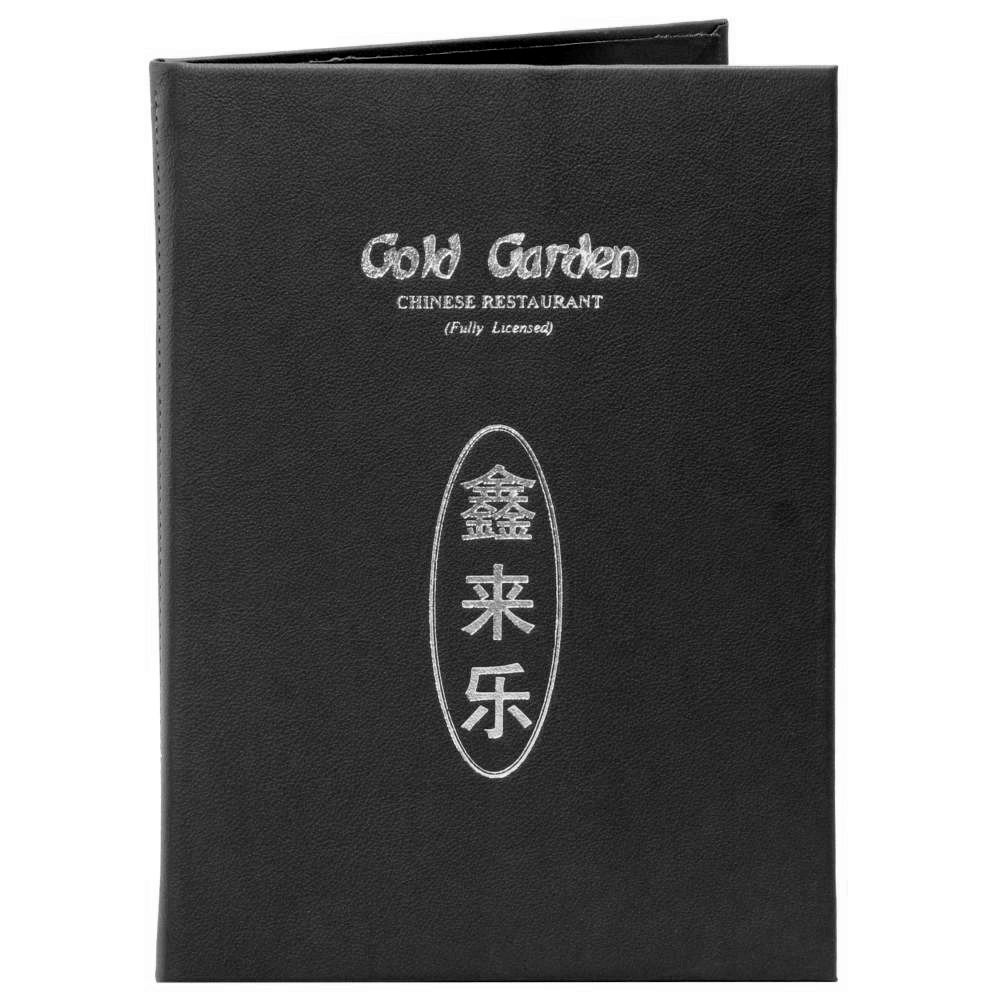 Premium Leather Menu Covers - bhma