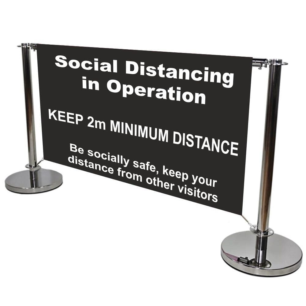 Premium Social Distancing Cafe Barrier - bhma