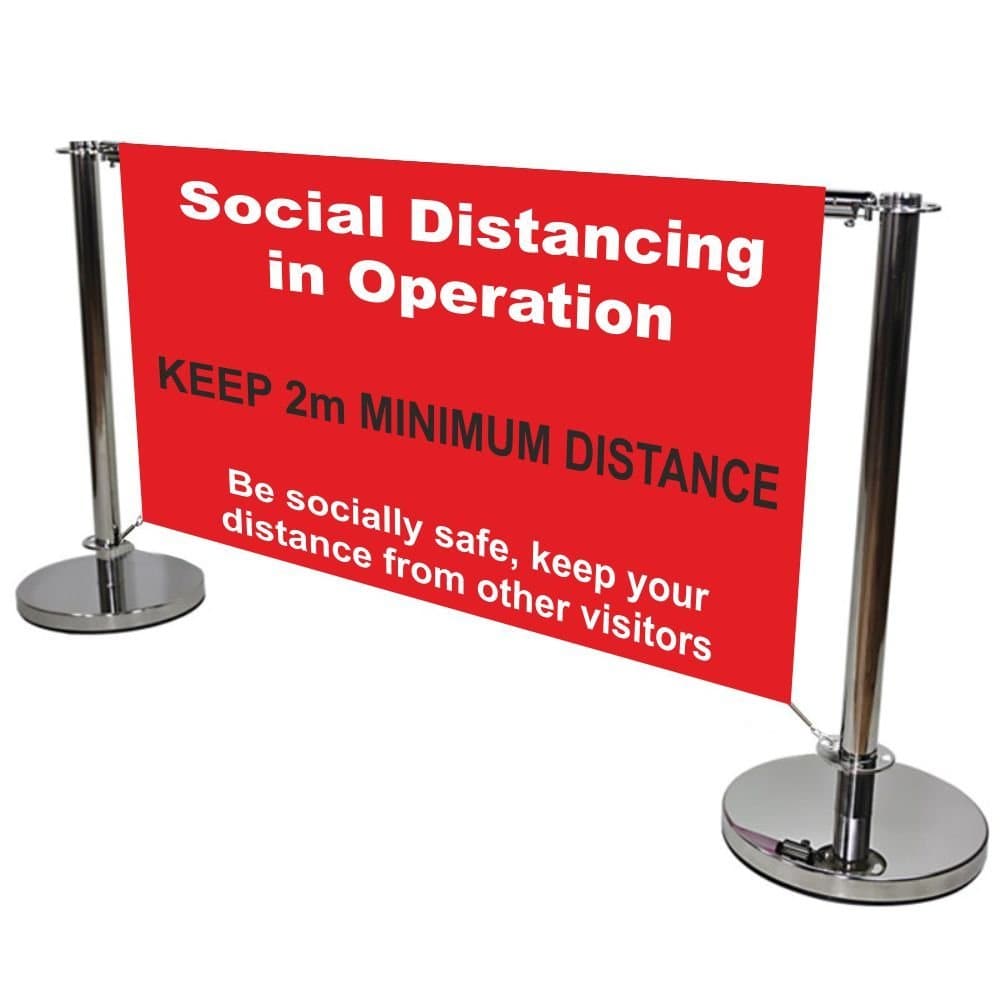 Premium Social Distancing Cafe Barrier - bhma