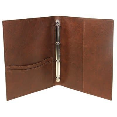 Ramsey Heavy Grained Guest Room Folder - bhma