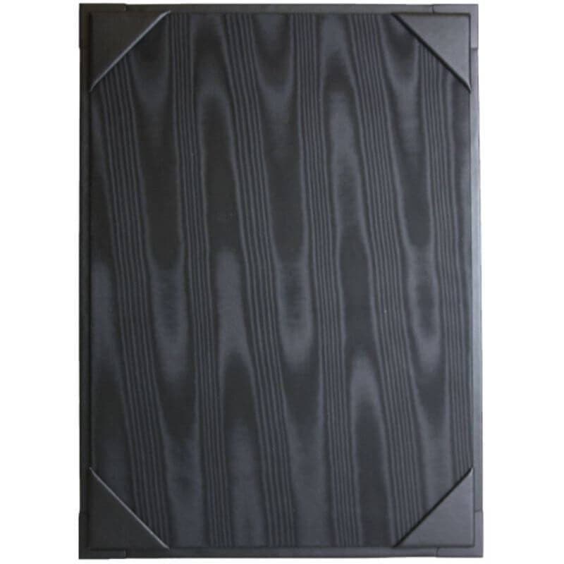 Leather Tariff Board Menu Covers BHMA