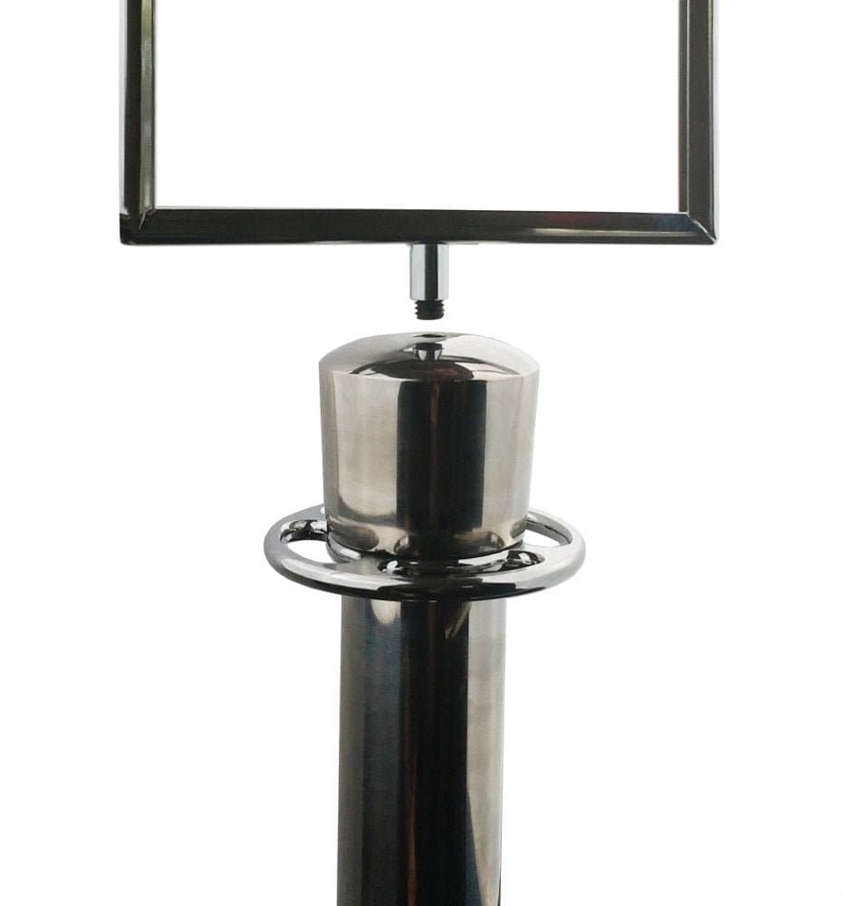 Standard Frames for Rope Stanchions - Chrome - bhma