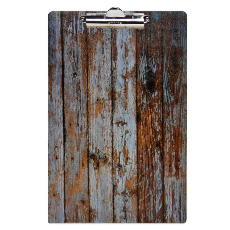 Wooden Rustic Menu Board With Clip