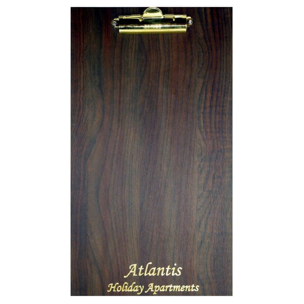 Wood Effect Menu Board - bhma