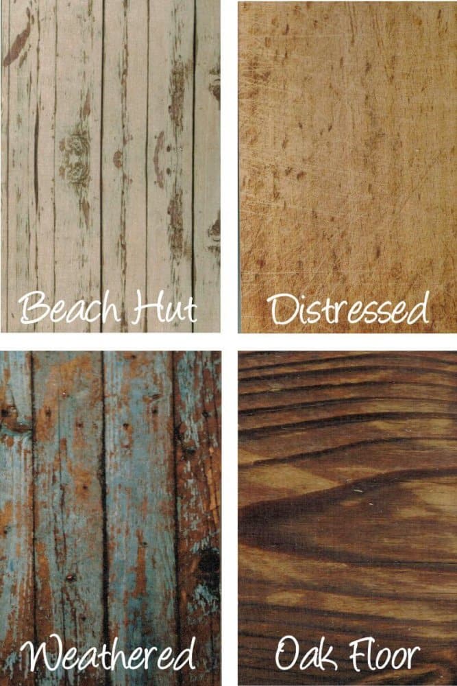 Wooden Rustic Menu Board With Clip