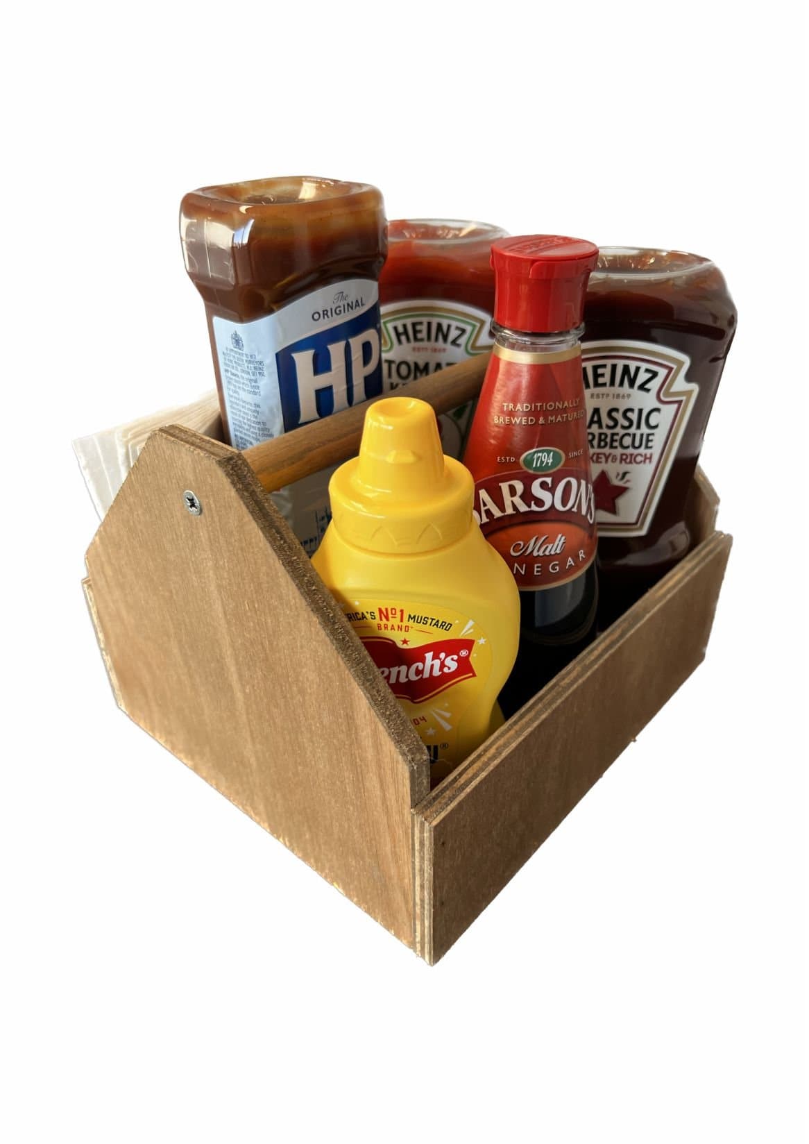 Wooden Condiment Holder - bhma