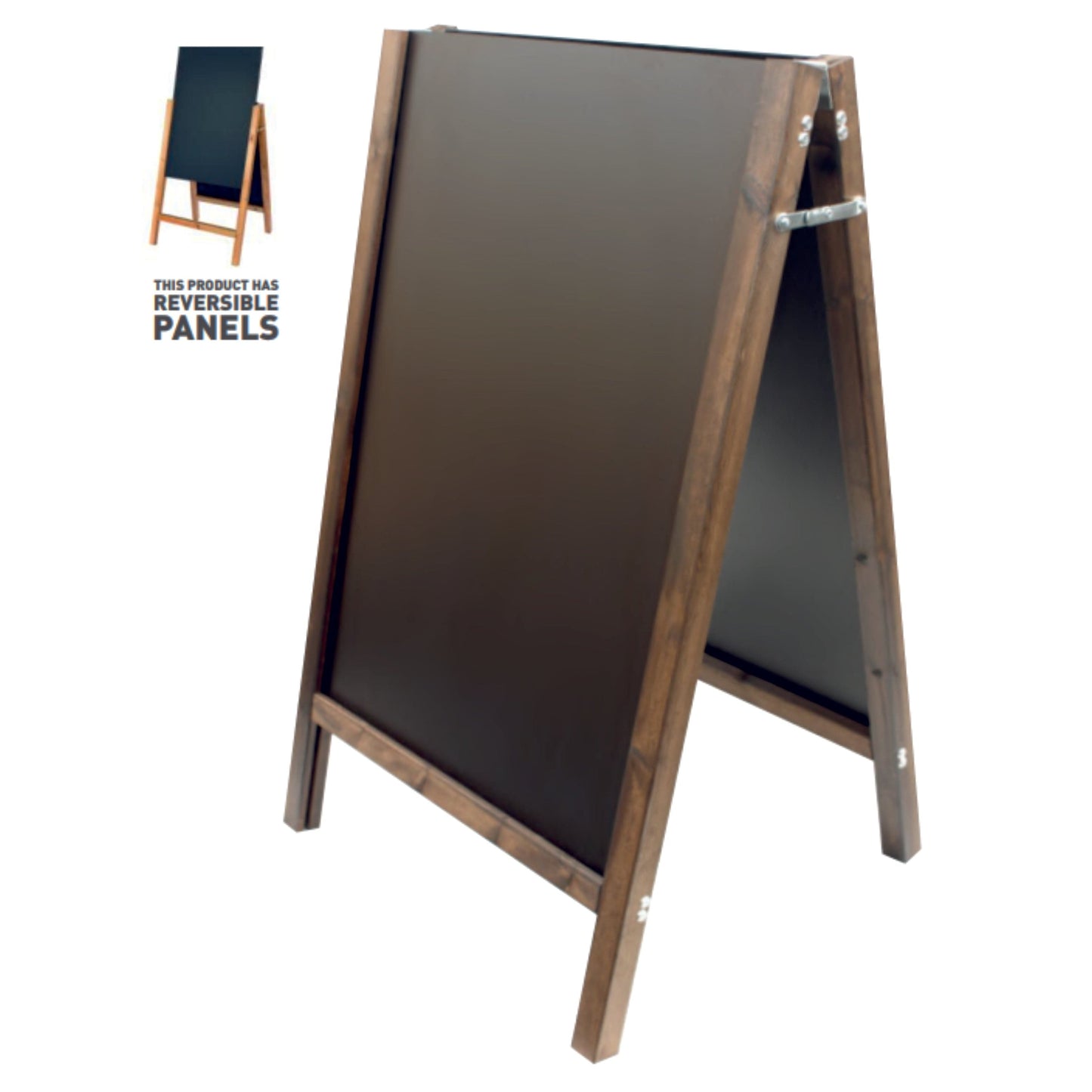 Wooden Eco A-boards Reversible Panels - bhma