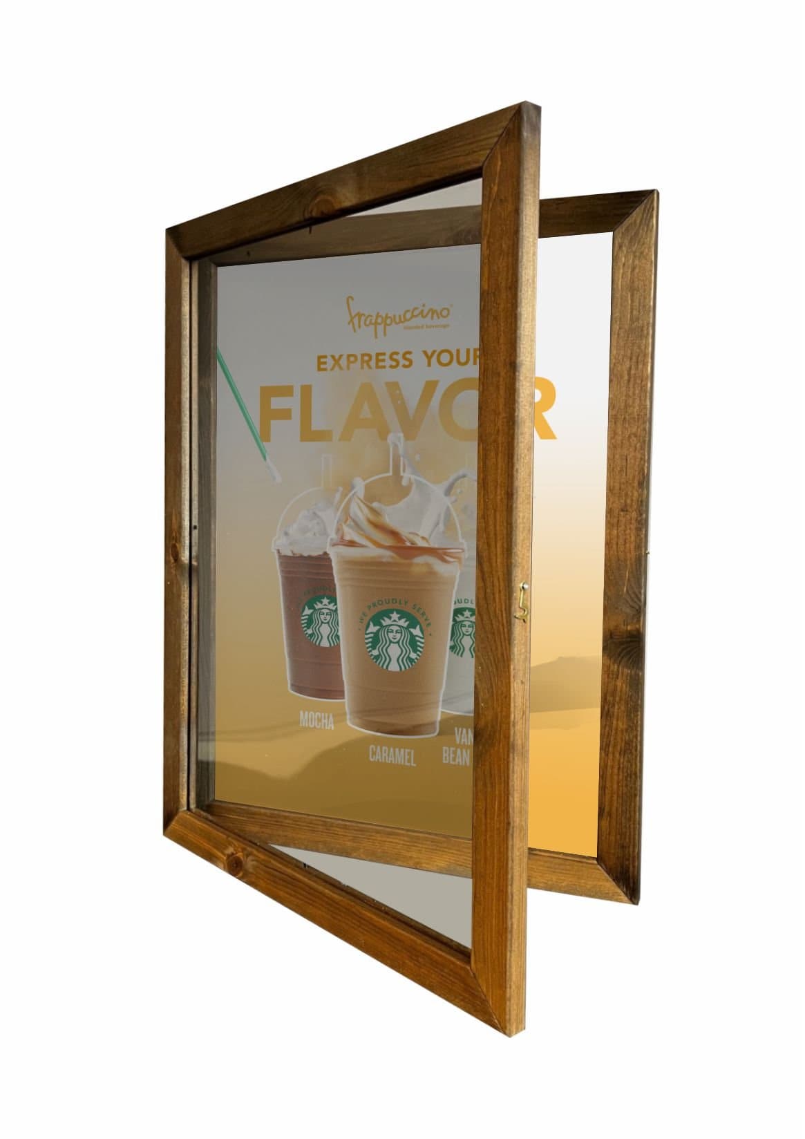 Wooden Poster Case - bhma
