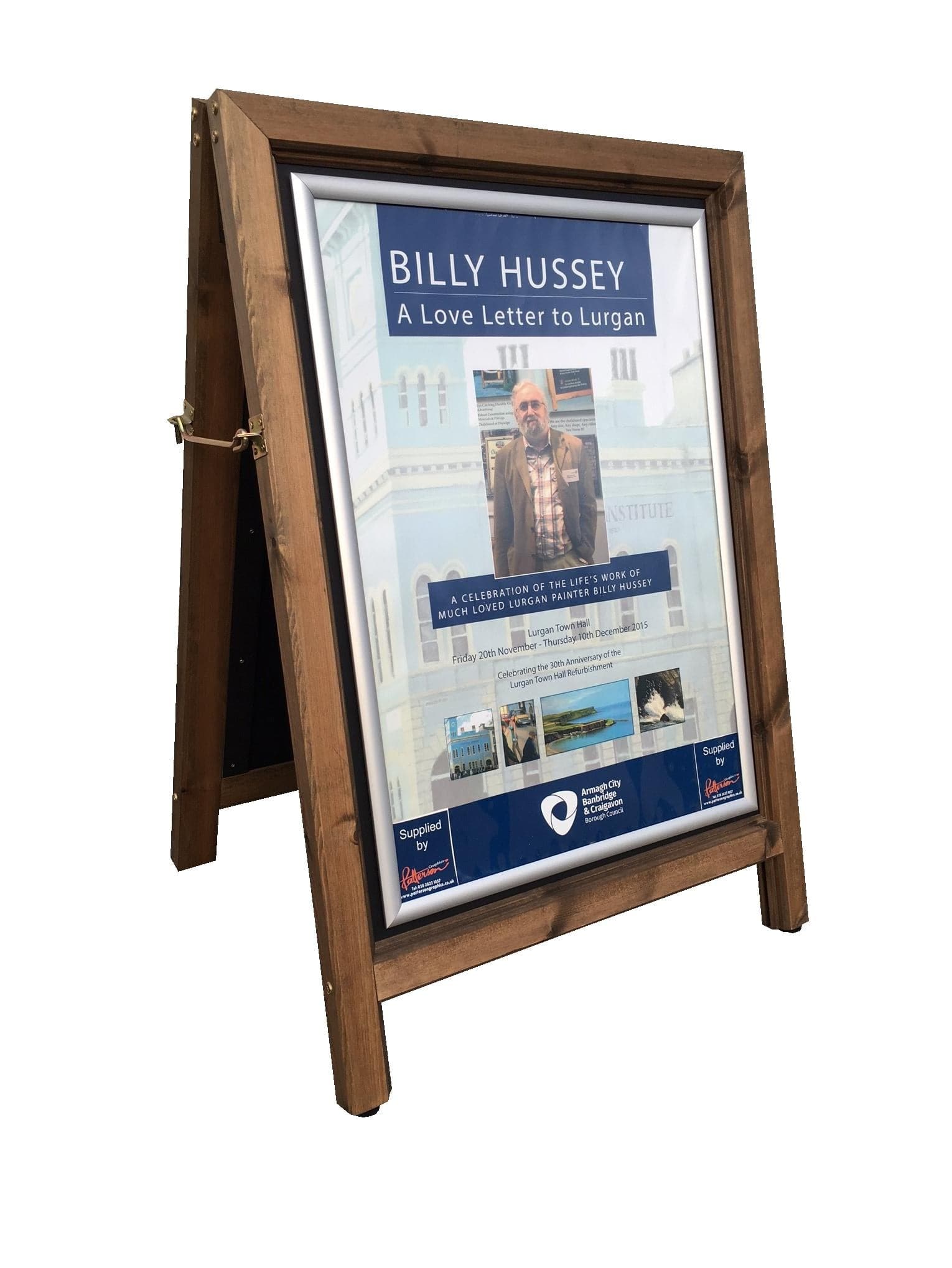 Wooden Premium Chalkboard A-boards - bhma